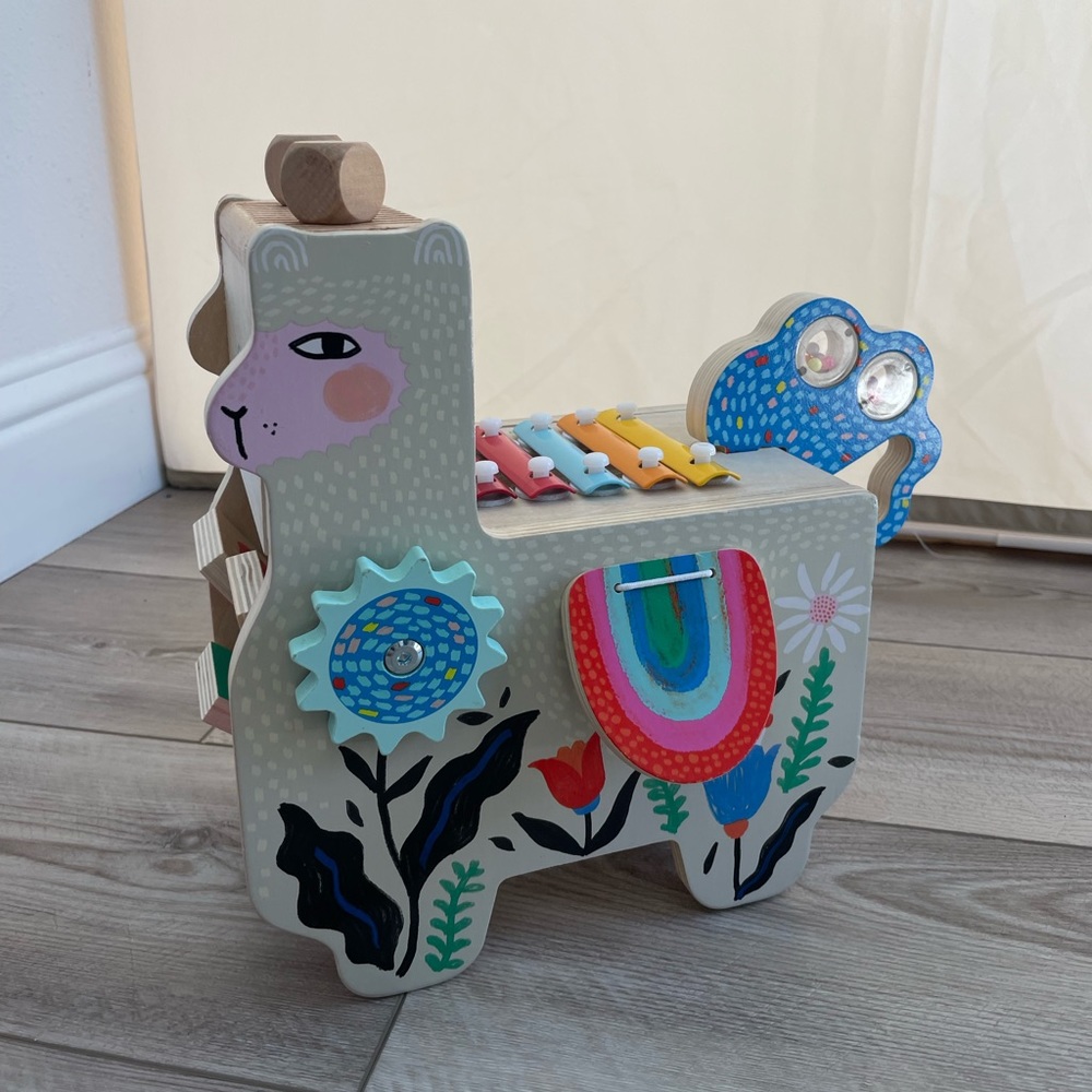Manhattan Toy Musical Wooden Llama